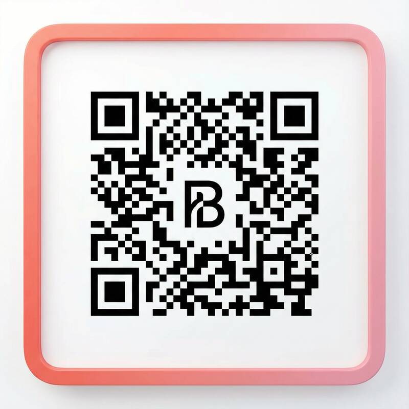 黄色仓库商务二维码